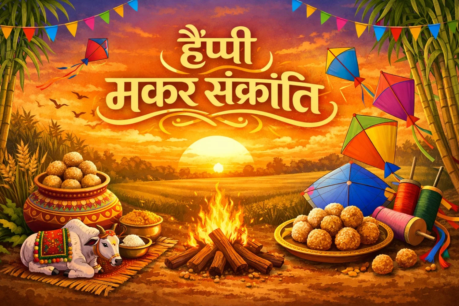 मकर संक्रांति 2026: कब है? 14 या 15 जनवरी? जानें सही तारीख और शुभ समय