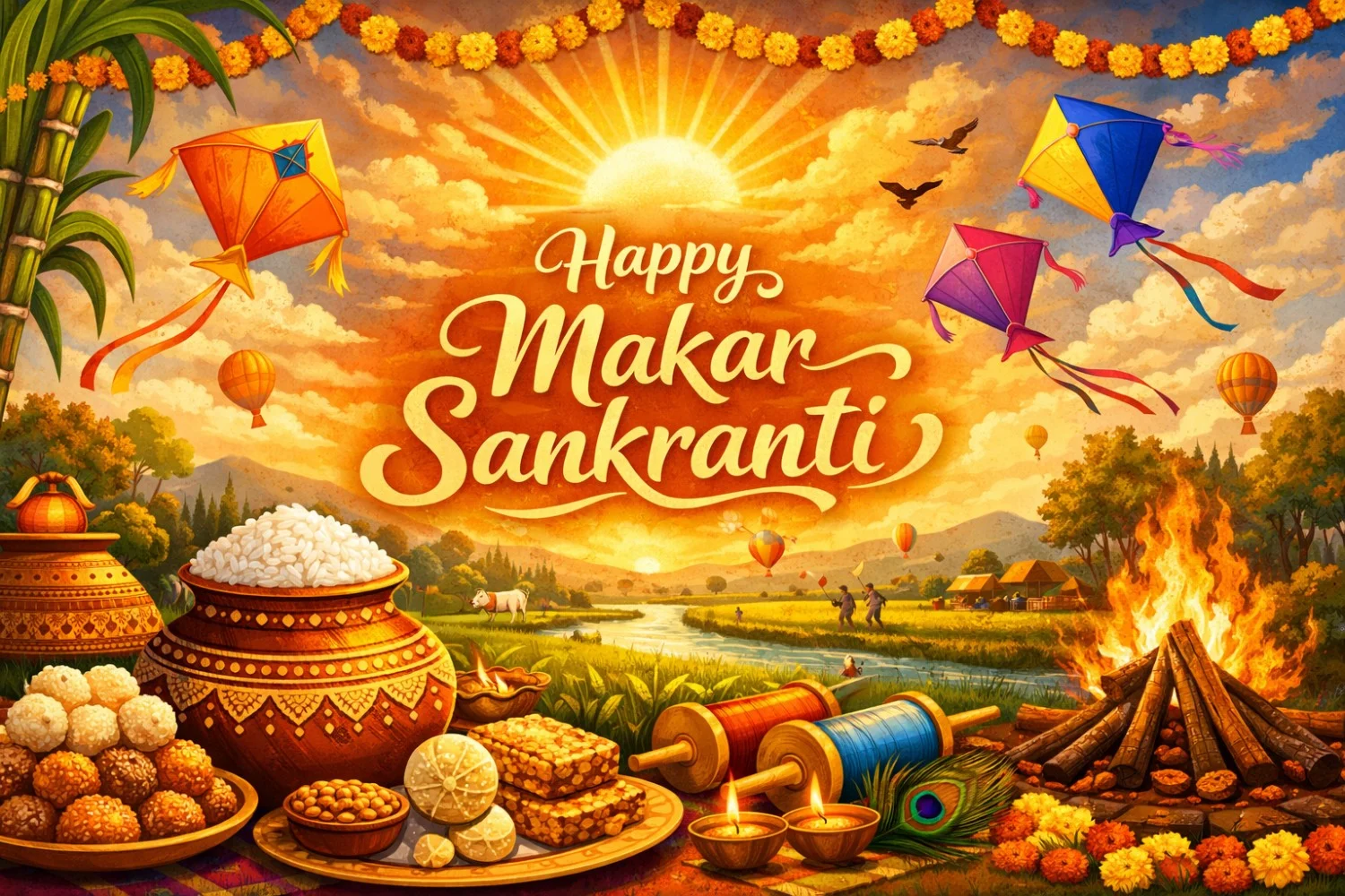 Happy Makar Sankranti 2026