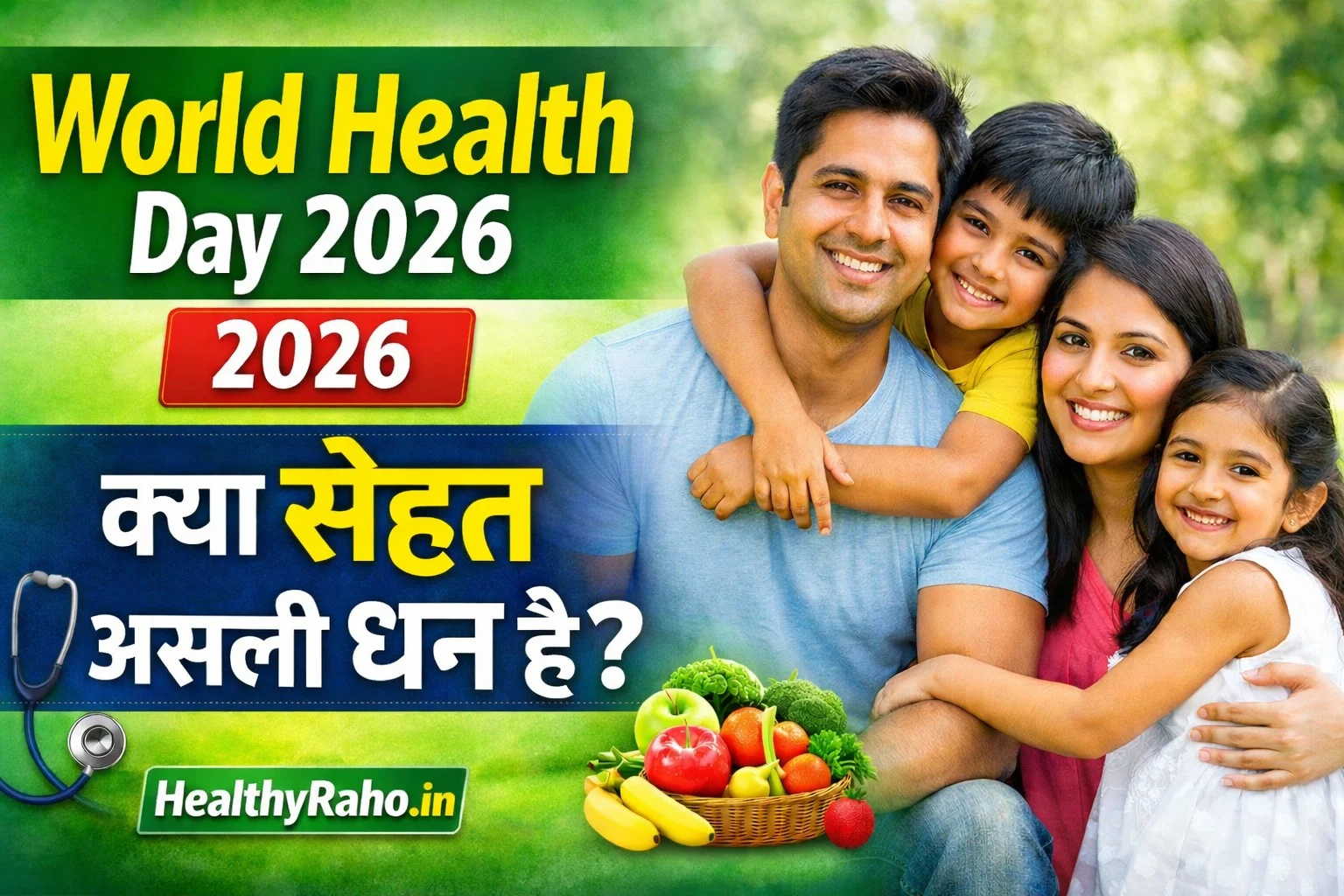 World Health Day 2026: क्यों मनाया जाता है और सेहत के लिए क्यों ज़रूरी है?