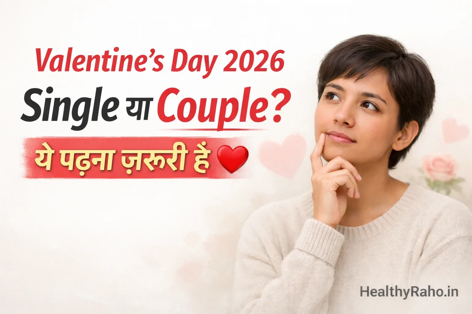 Valentine’s Day 2026: Single हों या Couple, ये पढ़ना ज़रूरी है ❤️