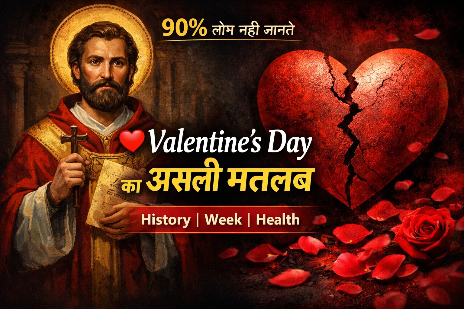 ❤️ Valentine’s Day का असली मतलब क्या है? 90% लोग नहीं जानते