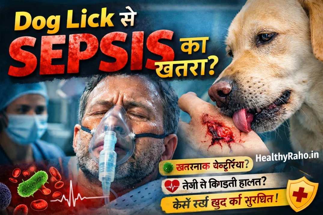 डॉक्टर्स की चेतावनी: Dog Lick से Sepsis कैसे हो सकता है और इसे कैसे रोका जाए