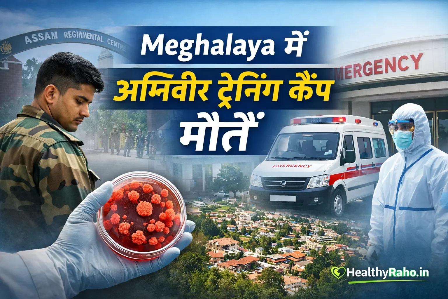 Meghalaya में अग्निवीर ट्रेनिंग कैंप मौतें: वायरल बीमारी का डर या साज़िश?