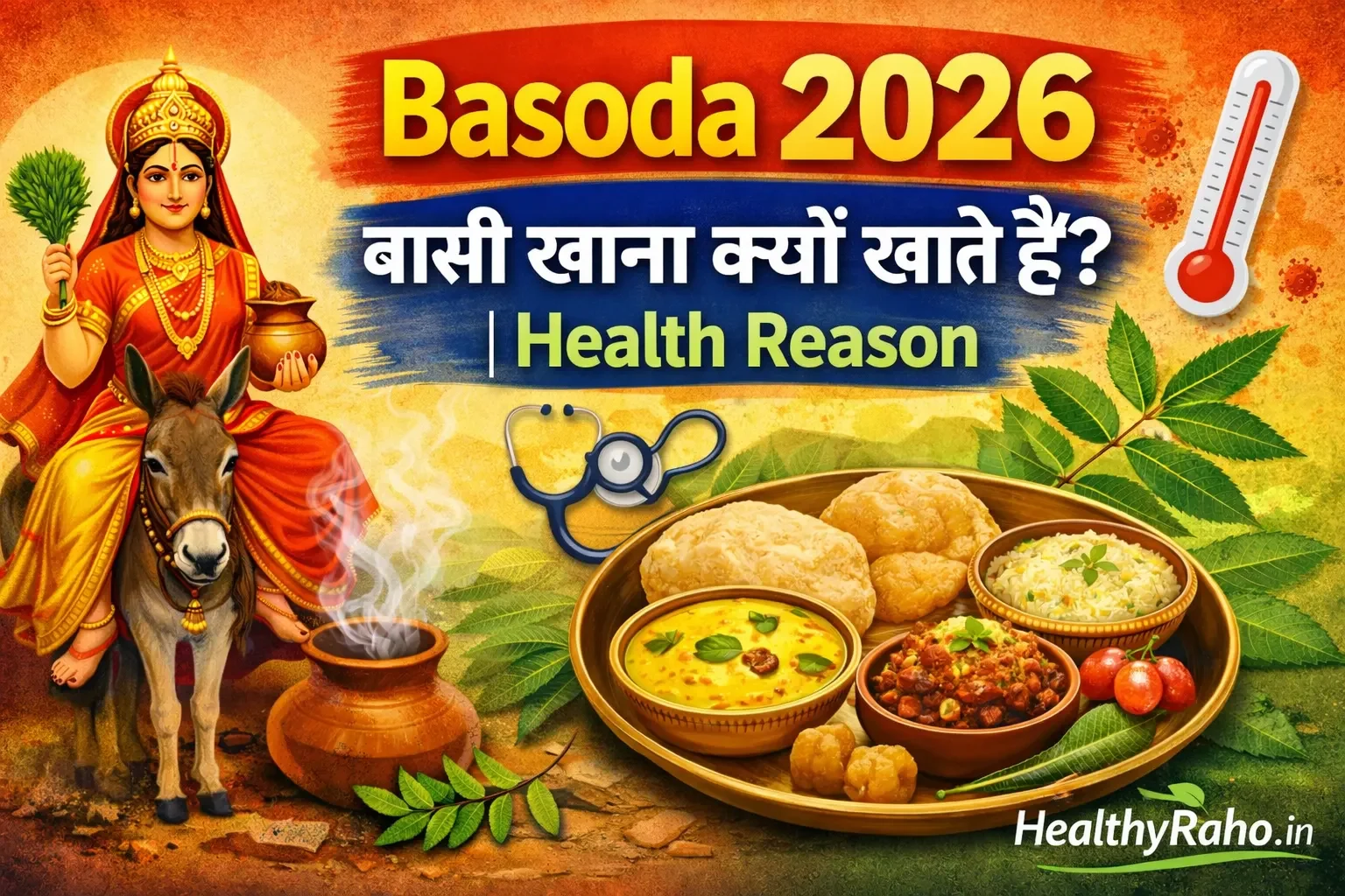बसोड़ा 2026: शीतला अष्टमी कब है? बासी भोजन की परंपरा के पीछे छिपा हेल्थ साइंस