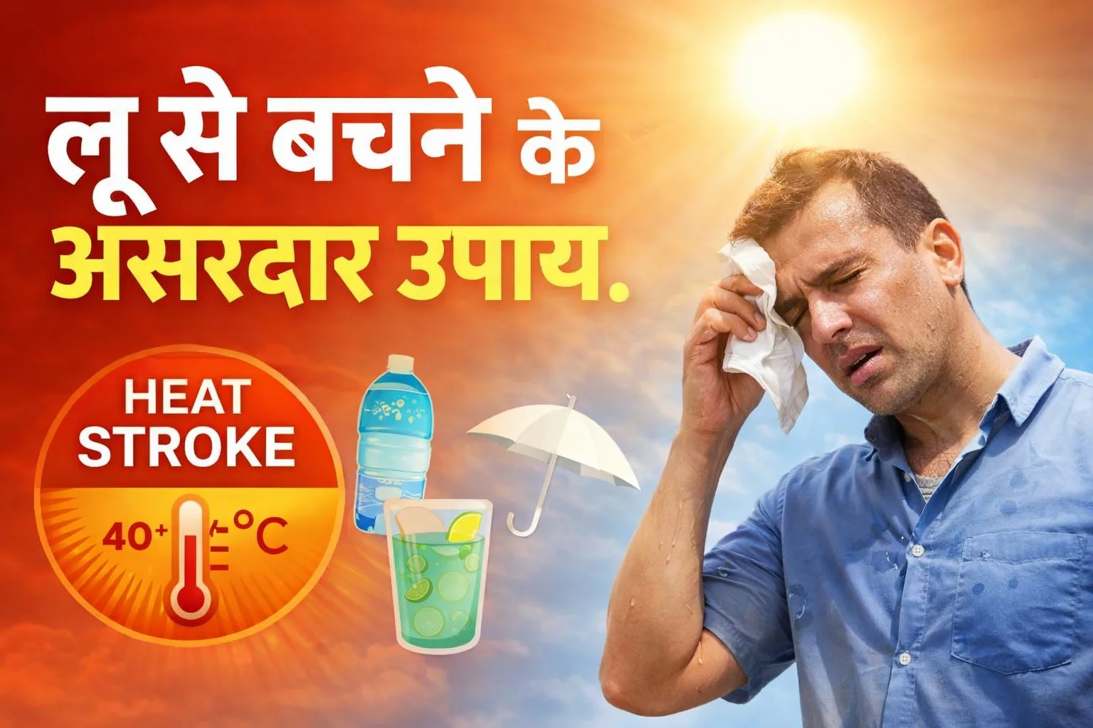 गर्मियों में लू से बचने के उपाय - Heatstroke से पहले जान लें ये सच