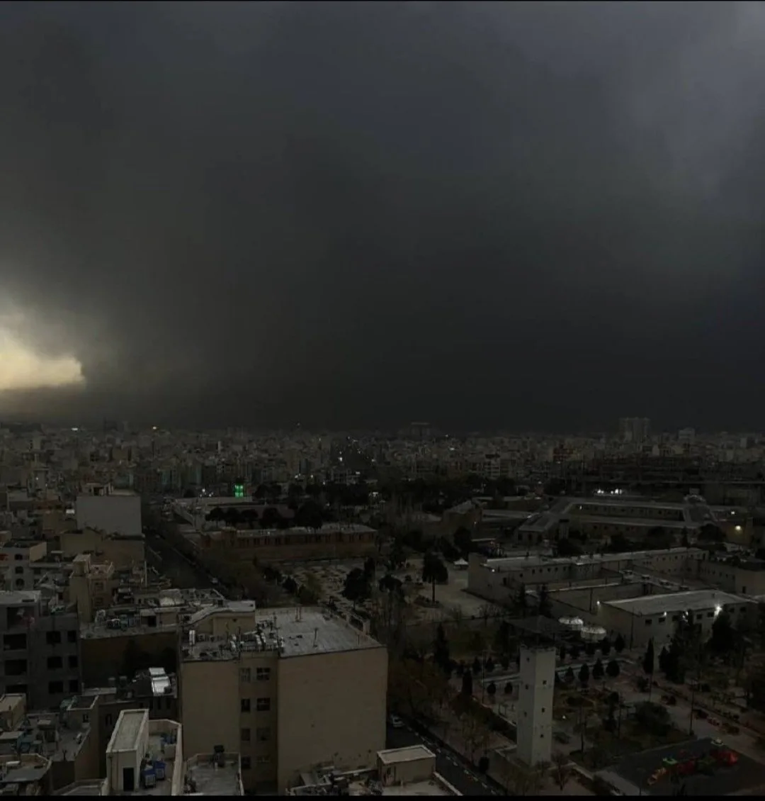 Black Rain in Iran