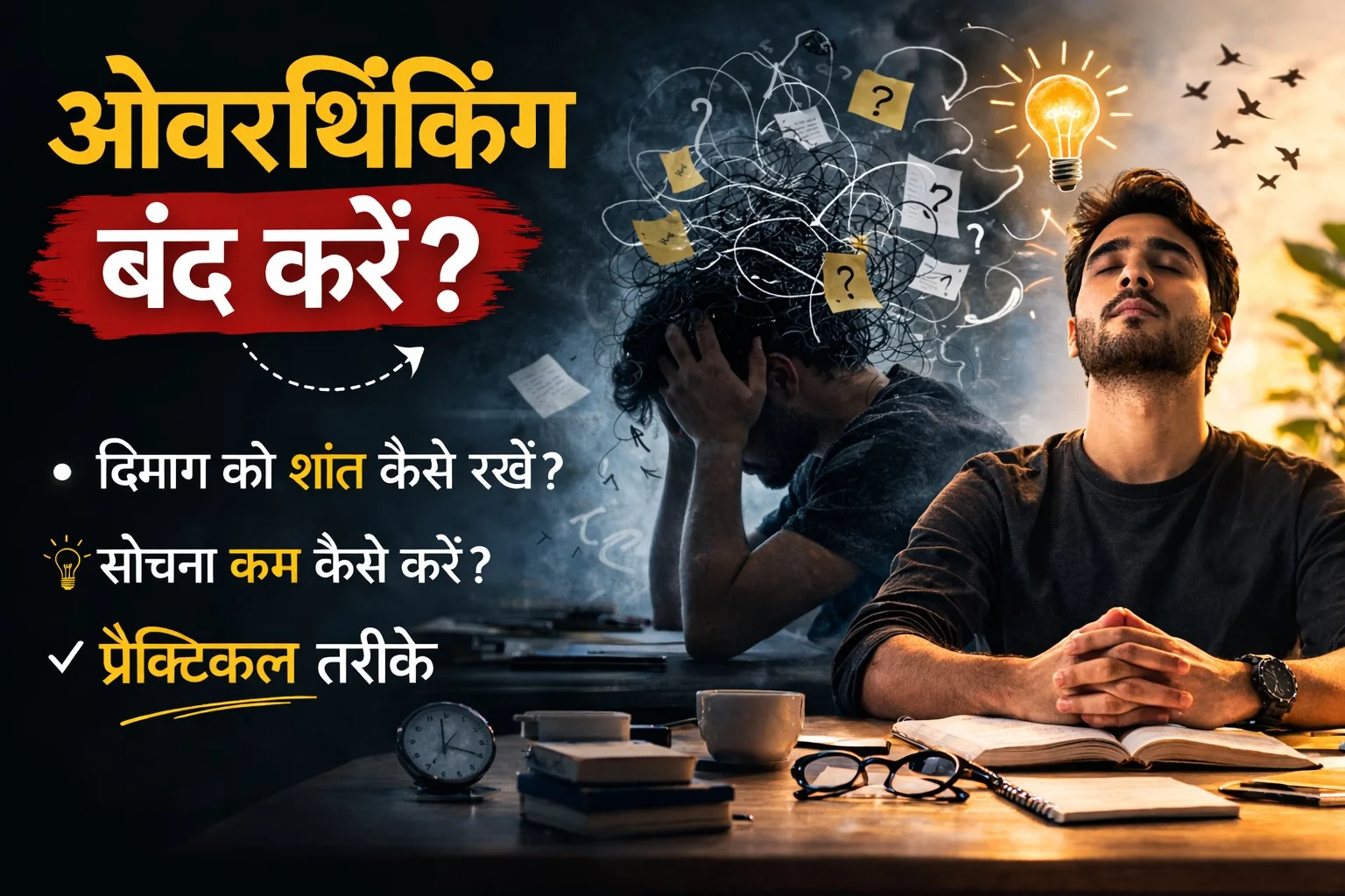 ओवरथिंकिंग कैसे बंद करें? ओवरथिंकिंग कैसे बंद करें?