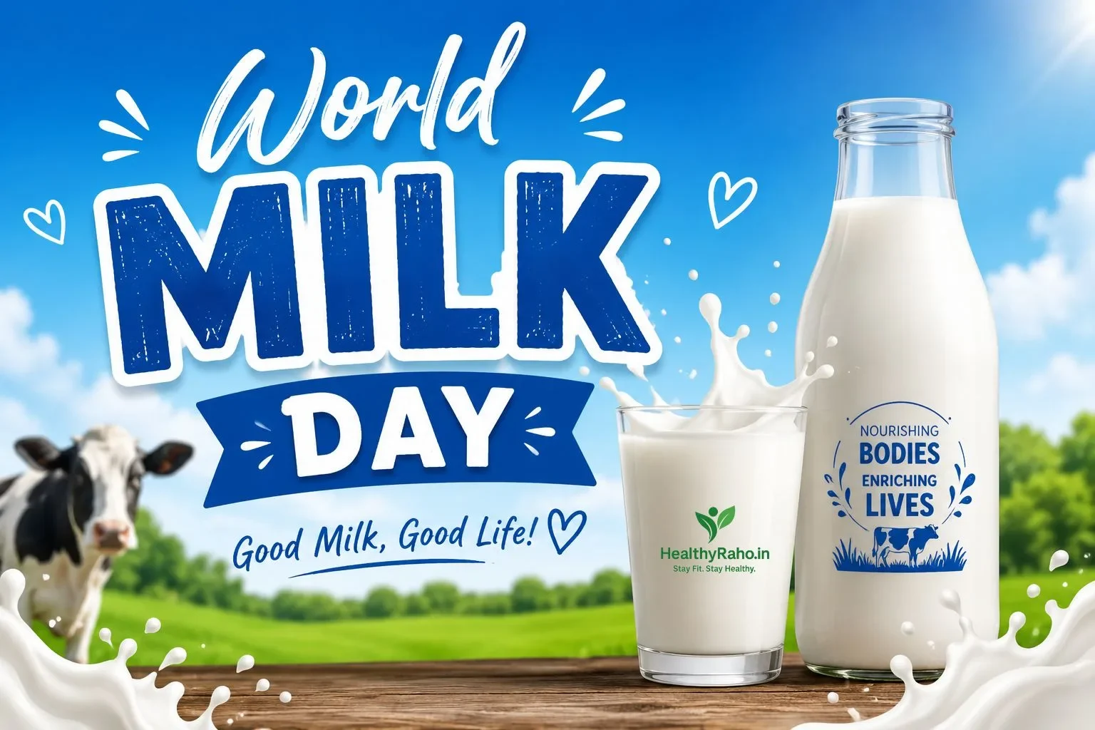 World Milk Day 2026 Theme: Celebrating Women Farmers - दूध के फायदे और जरूरी तथ्य
