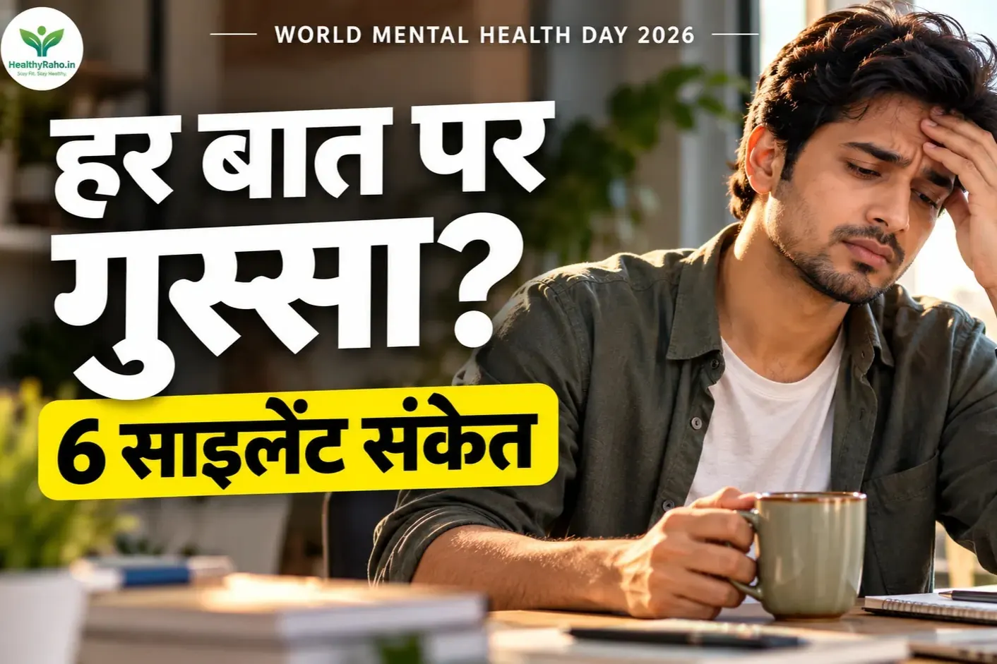 World Mental Health Day 2026: हर बात पर चिड़चिड़ापन? 6 साइलेंट संकेत
