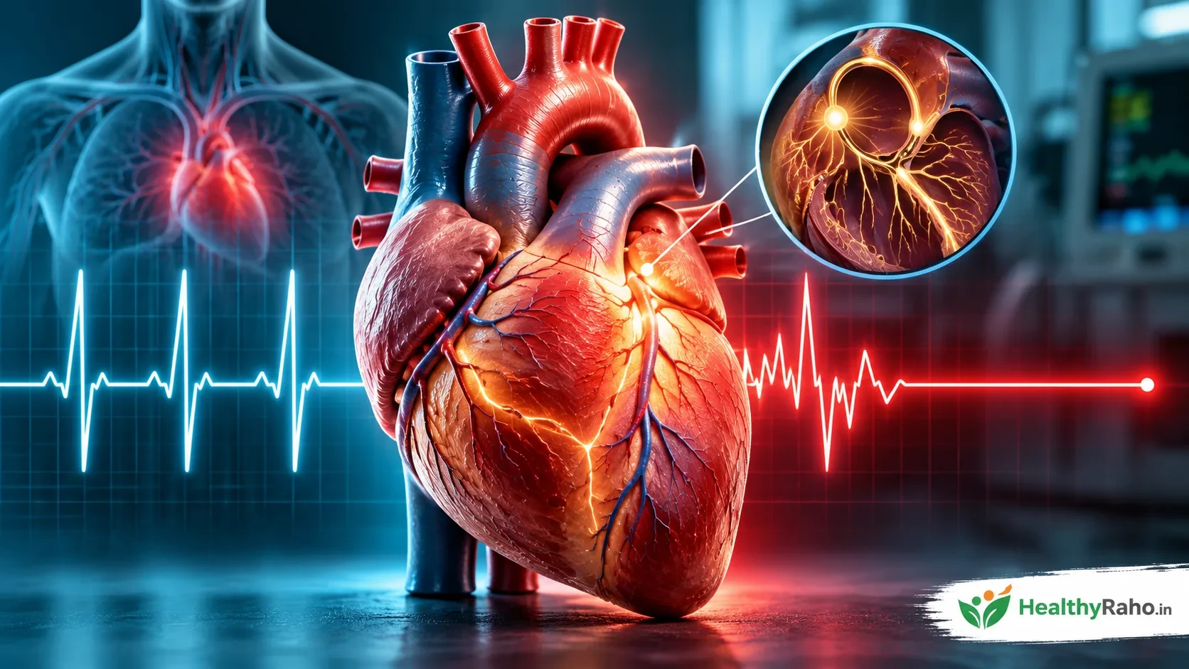 Cardiac Arrest में दिल की electrical activity अचानक बिगड़ना