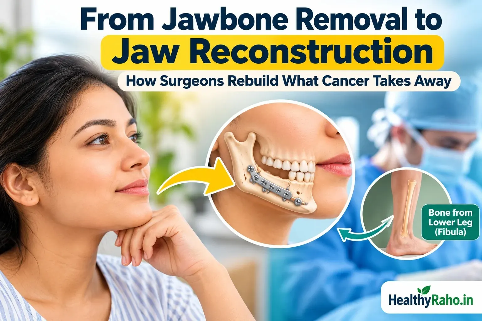 From Jawbone Removal to Jaw Reconstruction: How Surgeons Rebuild What Cancer Takes Away