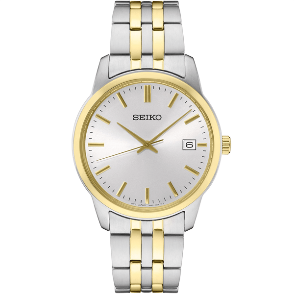 Seiko Men's Essentials Collection Two-tone, White Dial