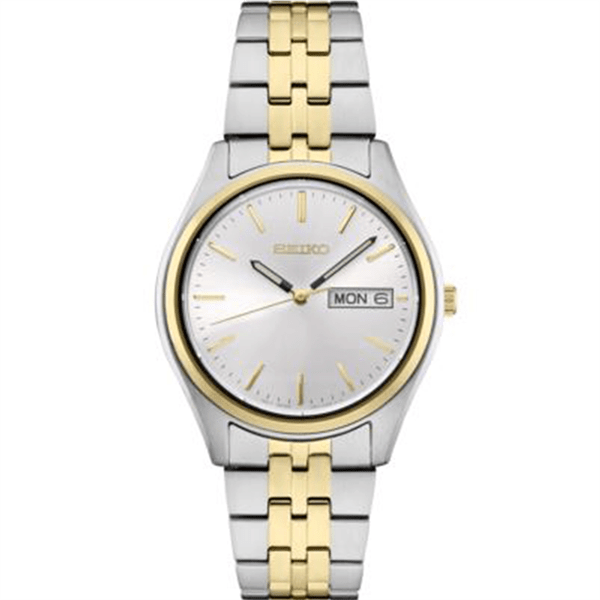 Seiko Mens Essential Tt White Dial