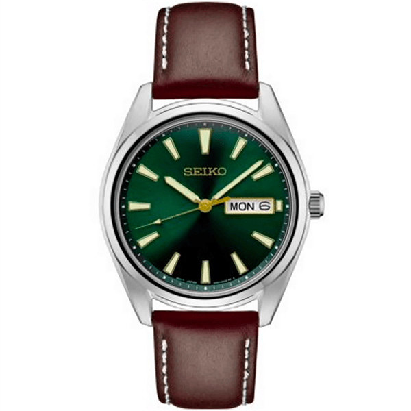 Seiko Mens Essential Ss Green Dial