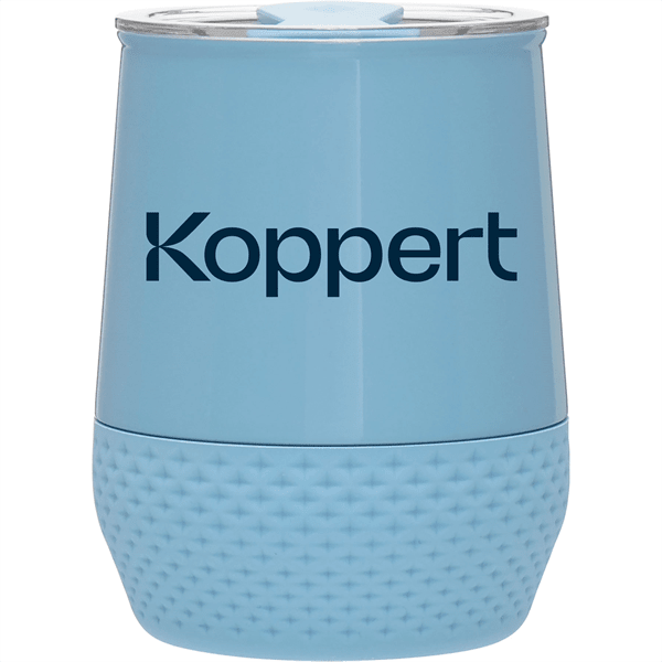 12 Oz Eros Ss Insulated Coffee/wine Tumbler With Base