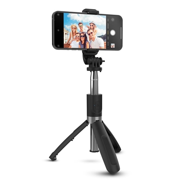 Hypergear Snapshot Wireless Selfie Stick & Tripod Black