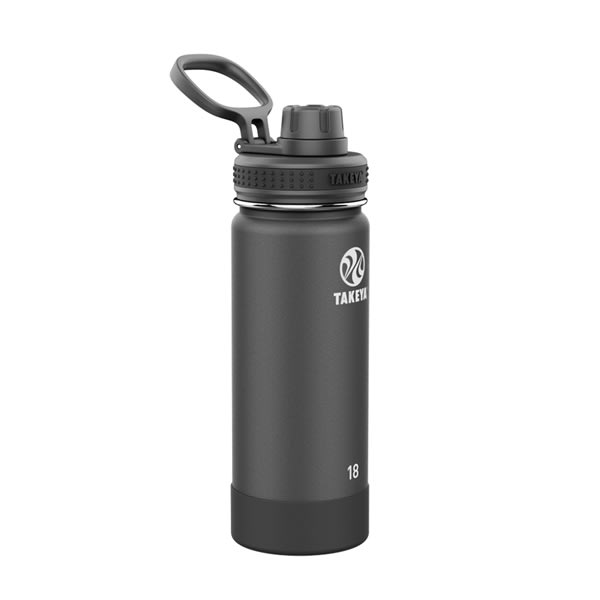 Takeya 18oz Actives Water Bottle With Spout Lid