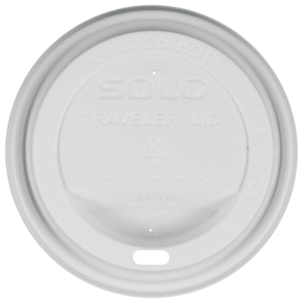 10/12/16/20/24 Oz White Paper Cup Domed Lid