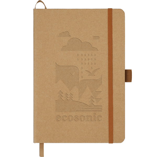 5.5" X 8.5" Washable Kraft Stone Bound Journal
