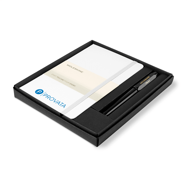 Moleskine® Medium Notebook And Kaweco Pen Gift Set