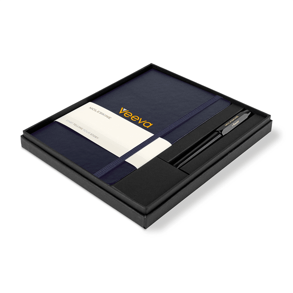 Moleskine® Large Notebook And Kaweco Pen Gift Set