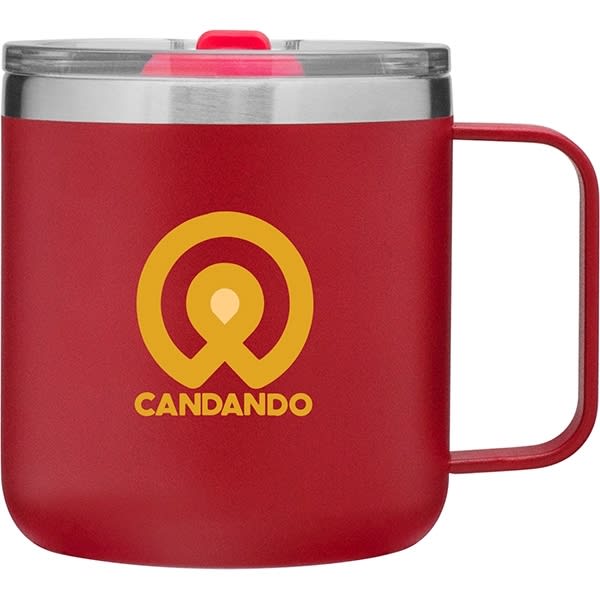 12 Oz Camper Stainless Insulated Travel Coffee Mug/tumbler