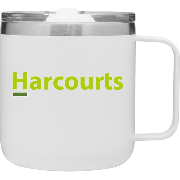 12 Oz Camper Stainless Insulated Travel Coffee Mug/tumbler