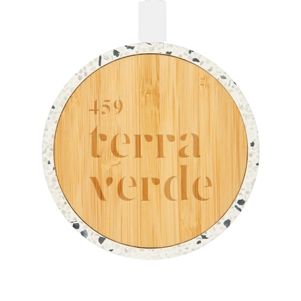 10w Speckle & Bamboo Wireless Charger