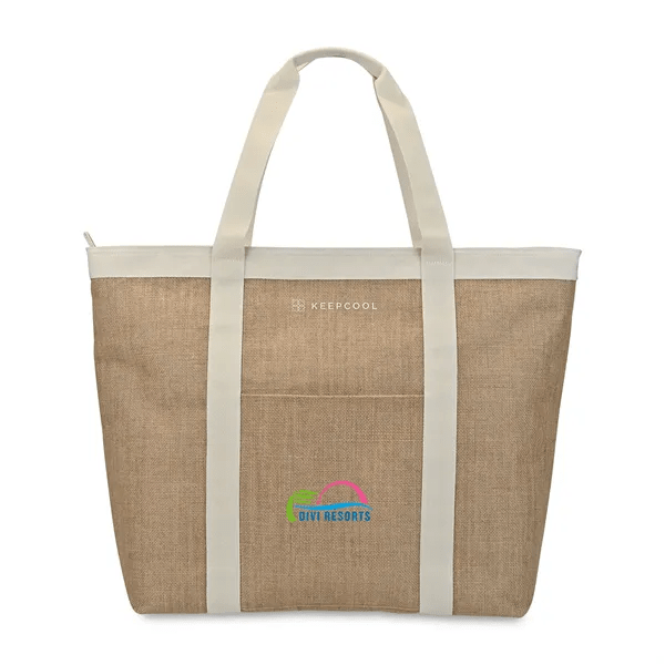 Keepcool® nairobi Jute Shopper Cooler