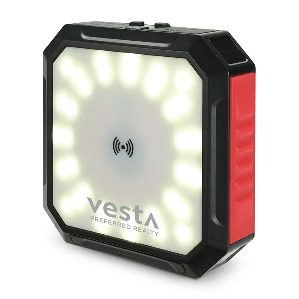 Ilive™ Solar Power Bank & Light With Wireless Charger