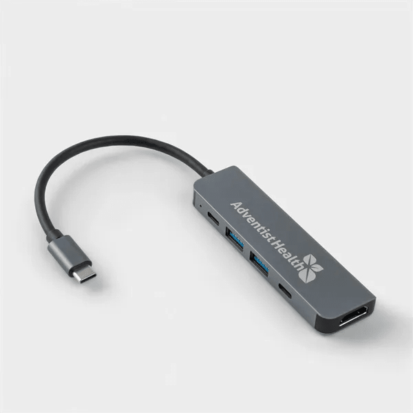 5-in-1 Usb-c Ultra Slim Data Hub With Hdmi Port