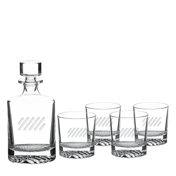 Polar Camel Decanter Set W/ 9 Oz. Glasses And Gift Box