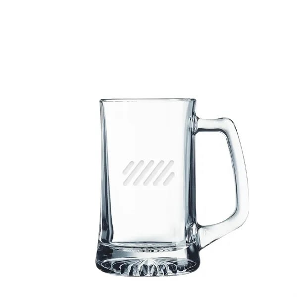 Polar Camel 14 Oz Glass Beer Mug W/ Handle
