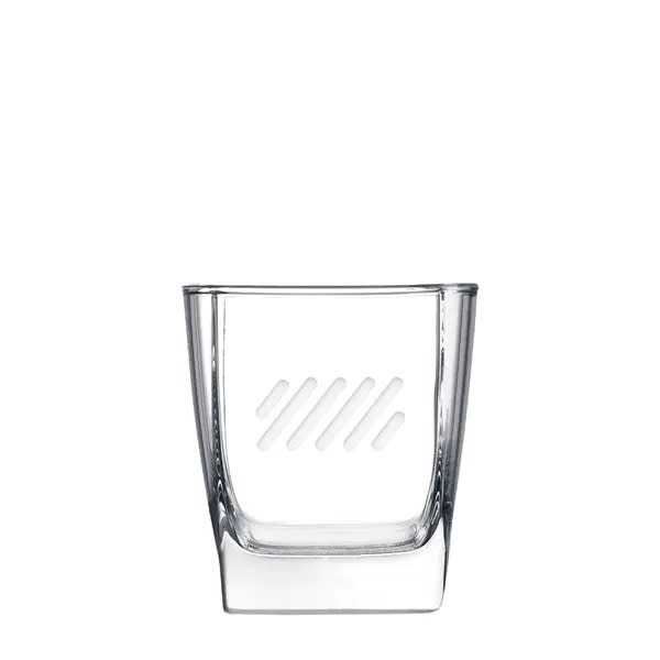 Polar Camel 10 1/2 Oz Square On The Rocks Glass