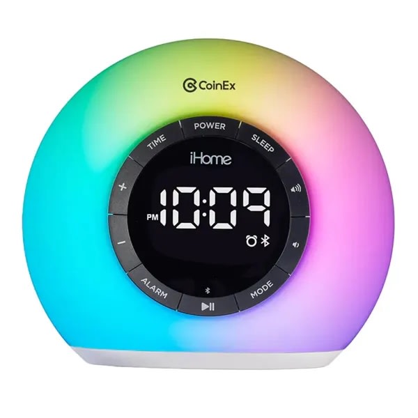 Ihome Sunrise Alarm Clock Radio With Bluetooth Speaker