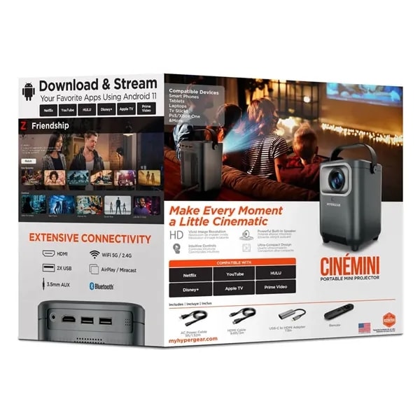Hypergear Cinemini Portable Mini Projector
