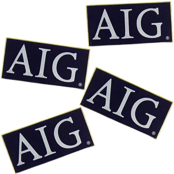 0.75" 0.75" Epola With Overprint Lapel Pins