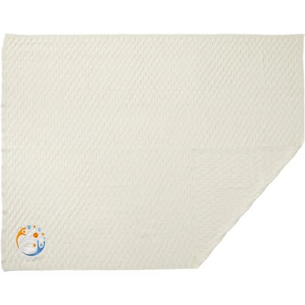 Made*here New York Basketweave Cotton Blanket