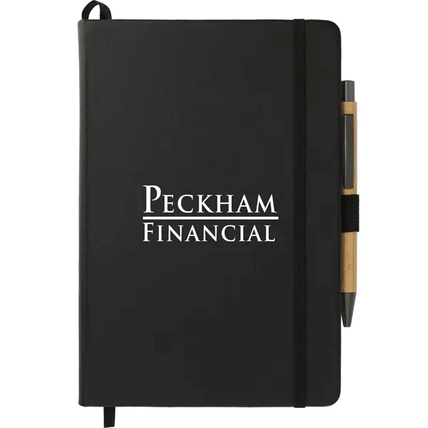 5.5" X 8.5" Cactus Leather Bound Journal Set