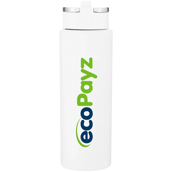 20 Oz H2go Hardy Recycled Stainless Steel Water Bottle