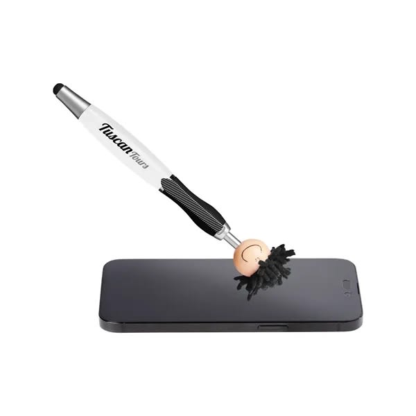 Moptoppers Multicultural Screen Cleaner With Stylus Pen