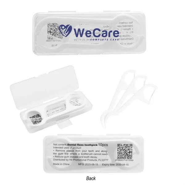 10 Pc. Dental Flosser Pick Kit