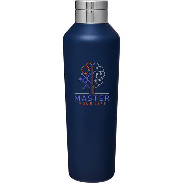 20.9 Oz H2go Manhattan Stainless Insulated Water Bottle