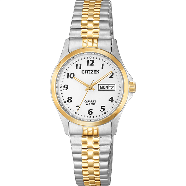 Ladies Quartz Expansion Band Watch
