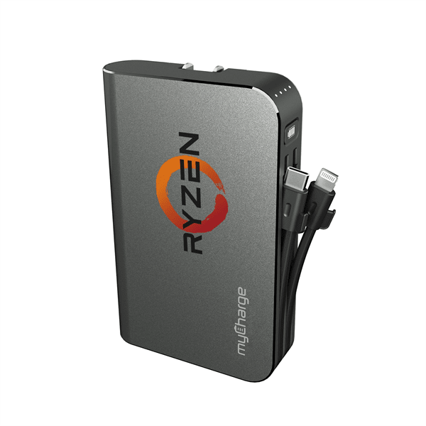 Mycharge Hub Turbo 10050 Portable Charger - 10050mah