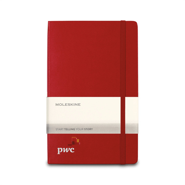 Moleskine® Hard Cover Ruled Large Expanded Notebook