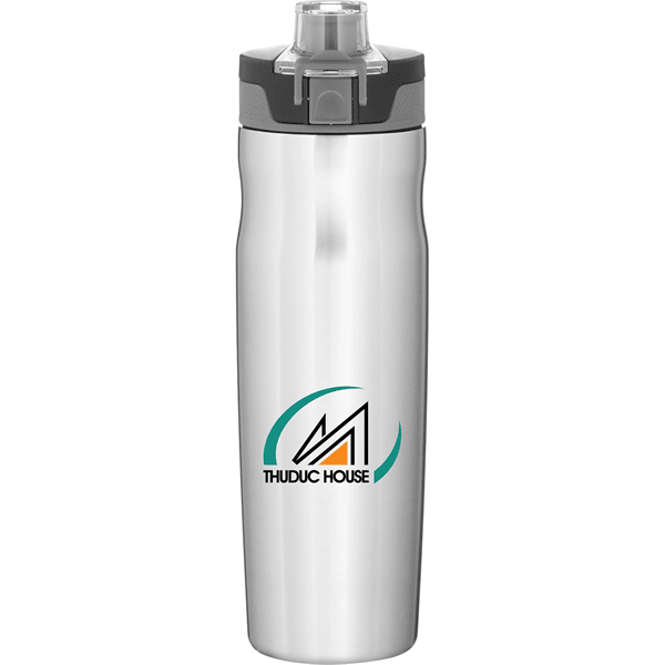 20.9 Oz H2go Jolt Stainless Insulated Water Bottle W/spout