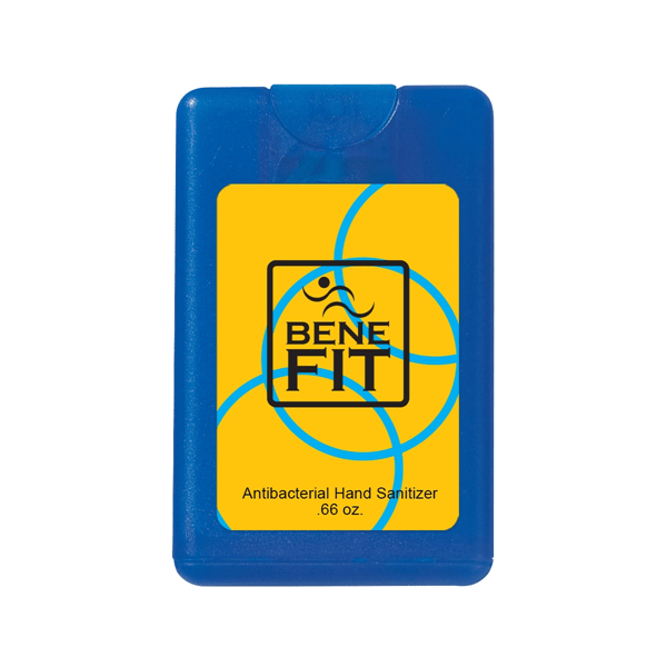 0.66 Oz. Card Shape Hand Sanitizer