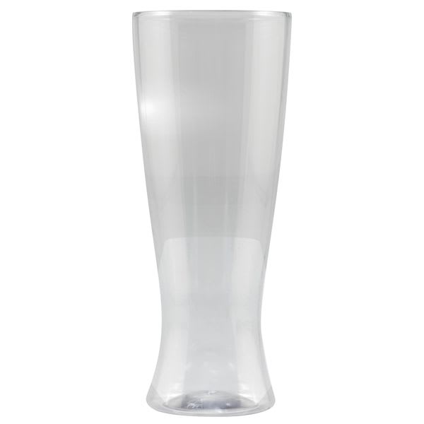 12 Oz Clear Plastic Pilsner Glass - Digital