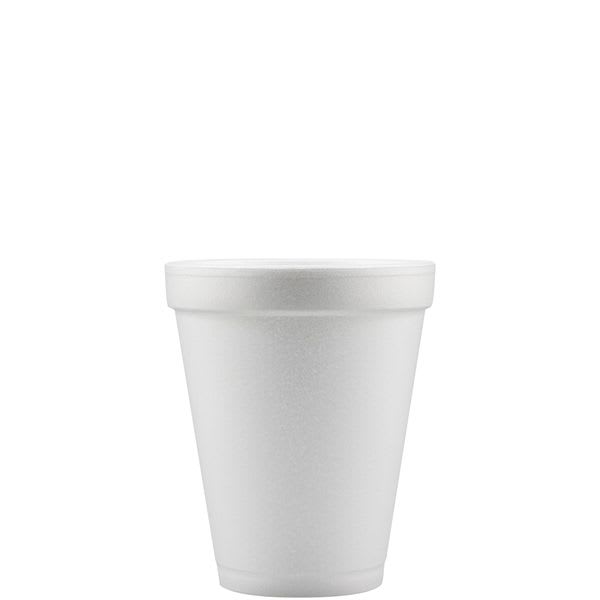 10 Oz Foam Cup - White - Tradition
